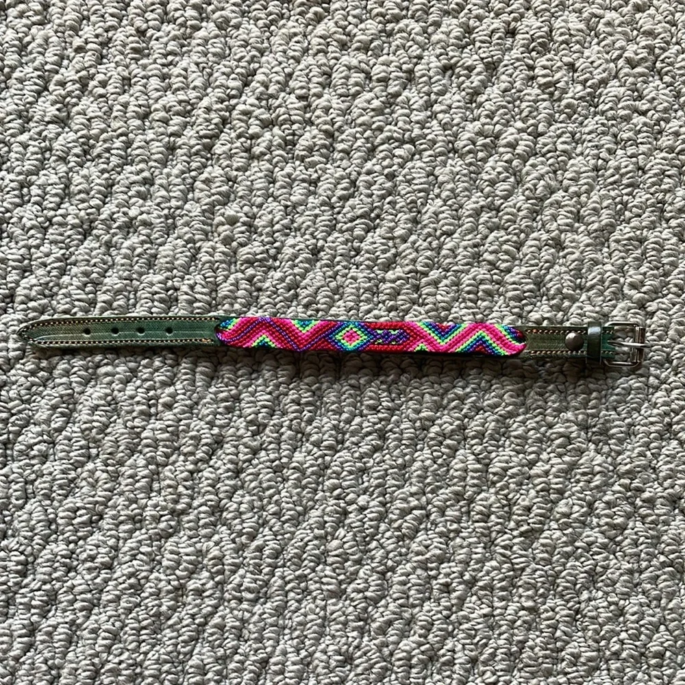 Bright Pet Cat Or X-Small Dog Collar Exclusive From Playa Del Carmen Mexico